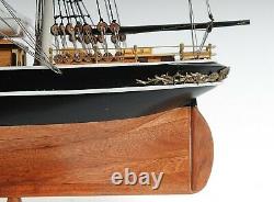 Cutty Sark 34 Pouces Grand Model De Navigation Wooden Pas D'affichage De Voile Decor Collectible Nouveau