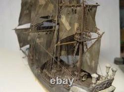 Deluxe Edition 196 Black Pearl Laser Coupé En Bois Sail Boat Model Kit