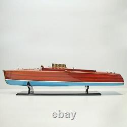 Dixie II 1908 Hydravion Bateau de Vitesse Modèle en Bois 36