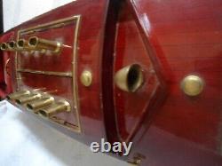 Dixie II 1908 Hydravion Bateau de Vitesse Modèle en Bois 36