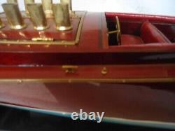 Dixie II 1908 Hydravion Bateau de Vitesse Modèle en Bois 36