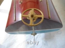 Dixie II 1908 Hydravion Bateau de Vitesse Modèle en Bois 36