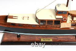 Dolphin Canadian Motor Yacht Wooden Model 26 Power Pleasure Boat Entièrement Construit