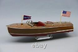 Dumas #1254 1941 Chris-craft 16' Hydroplane Model Boat Kit Scale 1/8