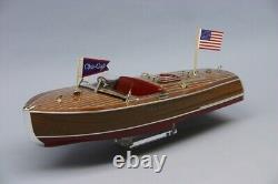 Dumas #1254 1941 Chris-craft 16' Hydroplane Modèle de bateau à l'échelle 1/8 Kit