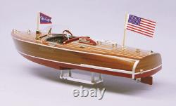 Dumas #1254 1941 Chris-craft 16' Hydroplane Modèle de bateau à l'échelle 1/8 Kit