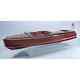 Dumas 1938 Chris-craft 24ft Triple Cockpit Barrel Back Wooden Boat Kit, 1/8 Scale<br/><br/>dumas 1938 Chris-craft 24ft Triple Cockpit Barrel Back Wooden Boat Kit, Échelle 1/8