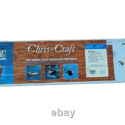 Dumas Boats #1234 Maquette de bateau runabout en acajou Chris-Craft Barrel Back 1940, modèle 18