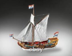 Dusek Dusek Dutch Statenjacht Wood Model Ship Kit D023 Échelle 148