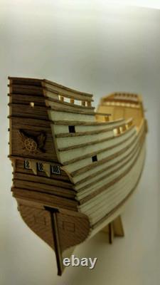 Échelle 1/96 Modèle de bateau en bois classique 1620 Kit d'assemblage de voilier en bois MODÈLE