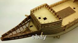 Échelle 1/96 Modèle de bateau en bois classique 1620 Kit d'assemblage de voilier en bois MODÈLE