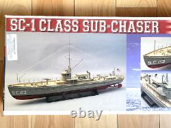 Échelle De Sous-chasseur De Classe Sc-1 De Dumas Boats 1/35 Trousse De Modèle Militaire Nouvelle Boîte Scellée