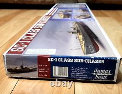 Échelle De Sous-chasseur De Classe Sc-1 De Dumas Boats 1/35 Trousse De Modèle Militaire Nouvelle Boîte Scellée