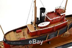 Edmond J. Moran Tugboat Handcrafted Modèle Bateau 24 Qualité Musée