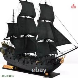 En stock, nouveau kit de maquette de navire en bois ZHL Black Pearl version dorée 2023, 31 pouces