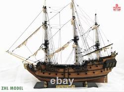 En stock, nouveau kit de maquette de navire en bois ZHL Black Pearl version dorée 2023, 31 pouces