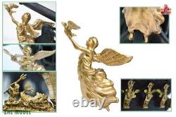 En stock, nouveau kit de maquette de navire en bois ZHL Black Pearl version dorée 2023, 31 pouces