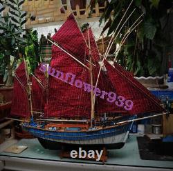 Escargot San Gilthas France bateau de pêche classique Échelle 1/45 26 Modèle de bateau en bois