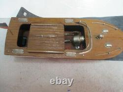 Excellent Vintage 1950 Fleet Line The Sea Babe Batterie Operated Toy Model Boat