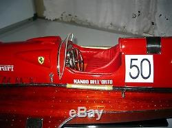 Ferrari Hydroplane Bateau Artisanal En Bois De Haute Qualité De Modèle Artisanal De Haute Qualité 32