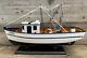 Forest Gump Jenny Modèle De Bateau De Pêche (assemblé) En Bois, 16 X 5 X 12
