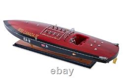 GALERIE SEACRAFT Modèle de bateau rapide Miss Canada IV CA-9 89 cm (35)