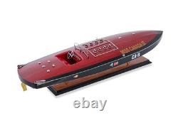 GALERIE SEACRAFT Modèle de bateau rapide Miss Canada IV CA-9 89 cm (35)