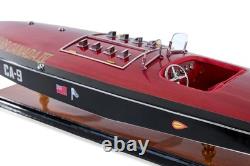 GALERIE SEACRAFT Modèle de bateau rapide Miss Canada IV CA-9 89 cm (35)