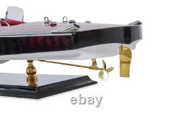 GALERIE SEACRAFT Modèle de bateau rapide Miss Canada IV CA-9 89 cm (35)