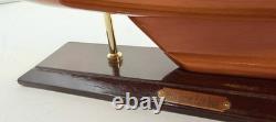 Grand grand modèle de yacht en bois voilier 29 pouces de haut Nordia Cruiser Picot House