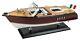 Histoire De La Voile Maquette De Bateau En Bois Riva Aquarama Speedboat Réplique à L'échelle 1/20