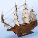 Hms Sovereign Of The Seas 1637 Modèle En Bois De Grand Voilier 24 Navire De Guerre Entièrement Pré-assemblé