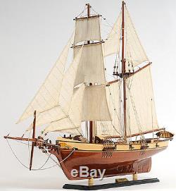 Harvey Baltimore Clipper Tall Ship 35, Modèle En Bois Verni Pour Bateau, Assemblé
