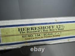 Herreshoff 12 1/2 Le bateau de Buzzards Bay voilier bateau en bois modèle 11' kit 134