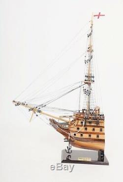 Hms Victory Admiral Nelson Tall Ship Bow Section 28.5 De Maquettes De Bateau En Bois Assemblées