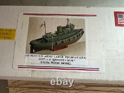 Jac Models Us Army Large Tugboat (lt-5) Longueur 10.75 Nouveau