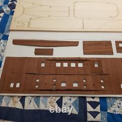 KIT DE MODÈLE D'UN BATEAU EN BOIS AEROPICCOLA SUSANNA II À L'ÉCHELLE 134