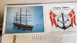 Kit de Modèle en Bois Cutty Sark Billing Boats Vintage No. 459 Fabriqué au Danemark
