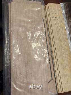 Kit de Modèle en Bois du Bateau Pilote de Virginie 1805 Artesa Latina Vintage 1982 Neuf dans sa Boîte