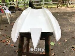 Kit de bateau de vitesse en bois à coque tunnel à télécommande (29 pouces de long), K&B 3.5cc