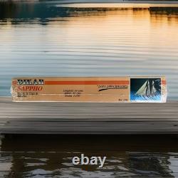 Kit de bateau de yacht en bois Vintage DIKAR SAPPHO America's Cup Schooner FABRIQUÉ EN ESPAGNE