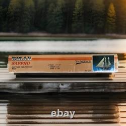 Kit de bateau de yacht en bois Vintage DIKAR SAPPHO America's Cup Schooner FABRIQUÉ EN ESPAGNE