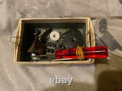 Kit de bateau en bois vintage Chris Craft Large 36 avec moteur et accessoires supplémentaires