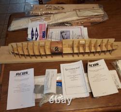 Kit de bateau modèle Bluejacket Mahogany Runabout RC Chris Craft classique de hors-bord