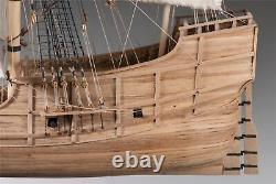 Kit de maquette de bateau en bois Dusek Santa Maria D008 à l'échelle 1/72