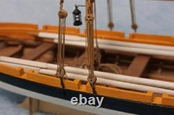 Kit de maquette de bateau en bois Skiff 135, canot de sauvetage, voilier, maquette de bateau à l’échelle pour hobby