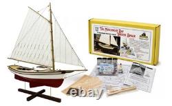 Kit de maquette de bateau en bois complet Lobster Smack kit de bateau DIY échelle 1:24 outils