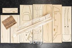 Kit de maquette de bateau en bois complet Lobster Smack kit de bateau DIY échelle 1:24 outils Kit de maquette de bateau en bois complet Lobster Smack kit de bateau DIY échelle 1:24 outils