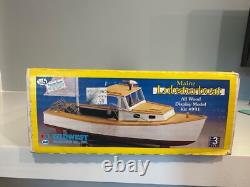 Kit de modèle de bateau de homard du Maine #991 de MIDWEST Products