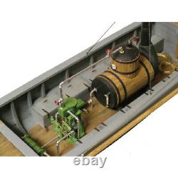 Kit de modèle de bateau en bois USN Picket Boat #1 à l'échelle 1:24